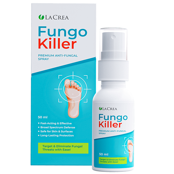 Fungokiller — körömgomba elleni spray csomagolása