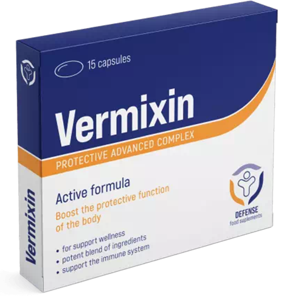 Vermixin kapszulák paraziták ellen – természetes összetevőkből